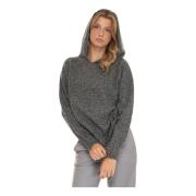 Kasjmier Hoodie met Raglanmouwen Vanisé , Gray , Dames