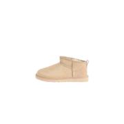 Klassieke Ultra Mini Schapenleren Laarzen UGG , Beige , Dames