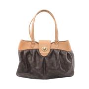 Pre-owned Canvas louis-vuitton-bags Louis Vuitton Vintage , Brown , Da...