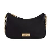 Stijlvolle Tassen Collectie Elisabetta Franchi , Black , Dames