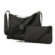 Pre-owned Fabric shoulder-bags Louis Vuitton Vintage , Black , Dames