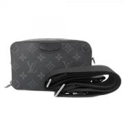 Pre-owned Fabric shoulder-bags Louis Vuitton Vintage , Gray , Heren