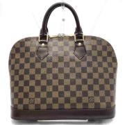 Pre-owned Fabric handbags Louis Vuitton Vintage , Brown , Dames