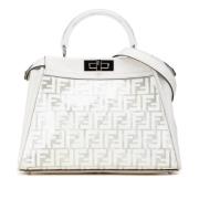 Pre-owned Plastic fendi-bags Fendi Vintage , White , Dames