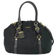 Pre-owned Fabric prada-bags Prada Vintage , Black , Dames