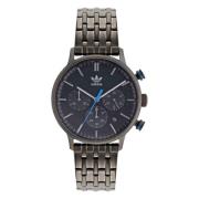 Roestvrijstalen grijs herenhorloge Adidas , Gray , Heren