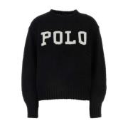 Truien Zwart Ralph Lauren , Black , Dames