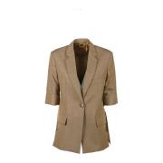 Beige Jassen voor Vrouwen Victoria Beckham , Beige , Dames