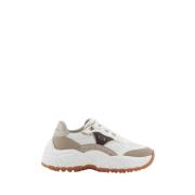 Witte Sneakers Stijlvol Comfort Mix Armani Exchange , White , Dames