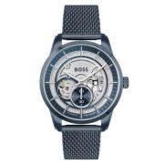 Roestvrij Staal Blauw Herenhorloge Hugo Boss , Blue , Heren