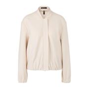 Elegante Blouson 100% Wol Gebreid in Duitsland Marc Cain , Beige , Dam...