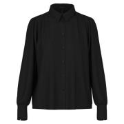 Elegante Batwing Blouse Marc Cain , Black , Dames