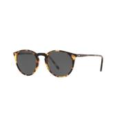 Vintage Dark Tortoise Black Sunglasses Oliver Peoples , Multicolor , H...