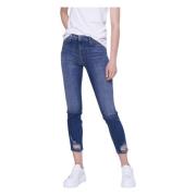 Skinny Jeans Sabrina Comfortabel en Stijlvol Pinko , Blue , Dames