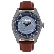 Roestvrijstalen kwarts herenhorloge grijs Timberland , Gray , Heren