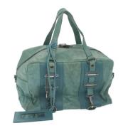 Pre-owned Leather balenciaga-bags Balenciaga Vintage , Blue , Dames