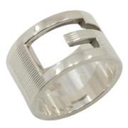 Pre-owned Silver rings Gucci Vintage , Gray , Dames