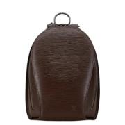 Pre-owned Leather louis-vuitton-bags Louis Vuitton Vintage , Brown , D...