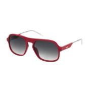 Rode Acetaat Dames Zonnebril Zadig & Voltaire , Red , Dames