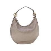 Pre-owned Canvas gucci-bags Gucci Vintage , Beige , Dames