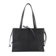 Pre-owned Leather shoulder-bags Loewe Pre-owned , Black , Dames