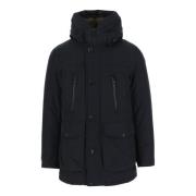 Ramar Cloth Donsjack Navy Woolrich , Blue , Heren