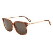 Bruin Acetaat Dames Zonnebril Zadig & Voltaire , Brown , Dames