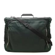 Pre-owned Canvas louis-vuitton-bags Louis Vuitton Vintage , Green , Da...