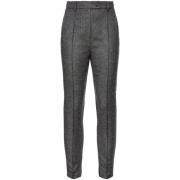 Stijlvolle Broek in Roze Pinko , Gray , Dames