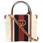 Pre-owned Leather gucci-bags Gucci Vintage , Multicolor , Dames