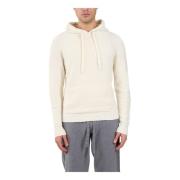 Katoenen Hoodie met Kangoeroezak Roberto Collina , Beige , Heren