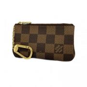 Pre-owned Canvas wallets Louis Vuitton Vintage , Brown , Dames