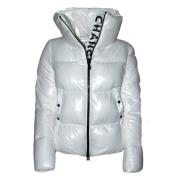 Witte Pufferjas met Voorsluiting Save The Duck , White , Dames