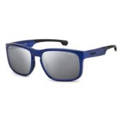 Blauwe Resin Zonnebril voor Mannen Carrera , Blue , Heren