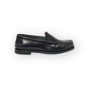 Klassieke rubberen zool mocassinschoenen Tod's , Black , Dames