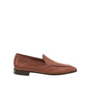 Tavolara Loafer Unlined Deer Testoni , Brown , Heren