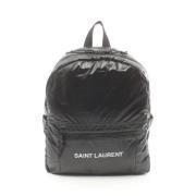 Pre-owned Canvas backpacks Yves Saint Laurent Vintage , Black , Heren