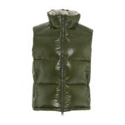 Groene Eco Down Vest voor Heren Save The Duck , Green , Heren