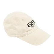 Pre-owned Cotton hats Balenciaga Vintage , Beige , Dames