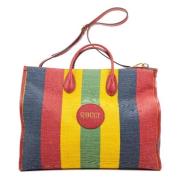 Pre-owned Canvas gucci-bags Gucci Vintage , Multicolor , Dames