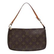 Pre-owned Canvas louis-vuitton-bags Louis Vuitton Vintage , Brown , Da...