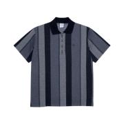 Interlock Jacquard Polo Shirt Polar Skate Co. , Blue , Heren