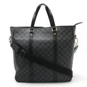 Pre-owned Canvas louis-vuitton-bags Louis Vuitton Vintage , Black , He...