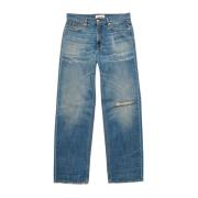 Zomer Denim Slubby Donker Indigo Jeans Cycle , Blue , Dames