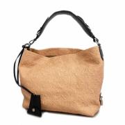 Pre-owned Fabric shoulder-bags Louis Vuitton Vintage , Beige , Dames