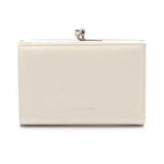 Pre-owned Leather wallets Jil Sander Pre-owned , White , Dames