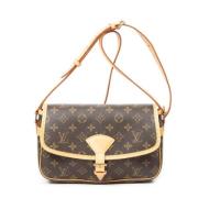 Pre-owned Canvas louis-vuitton-bags Louis Vuitton Vintage , Brown , Da...