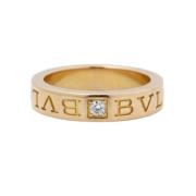 Pre-owned Yellow Gold rings Bvlgari Vintage , Yellow , Dames