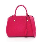 Pre-owned Leather louis-vuitton-bags Louis Vuitton Vintage , Red , Dam...