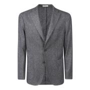 Elegante Drie-Knoop Jas Boglioli , Gray , Heren